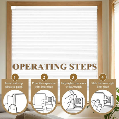 Serlmwnt Cordless Honeycomb Shades