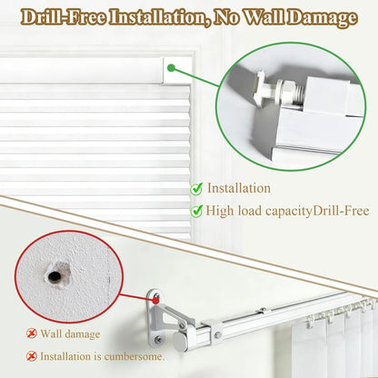 Serlmwnt Cordless Honeycomb Shades