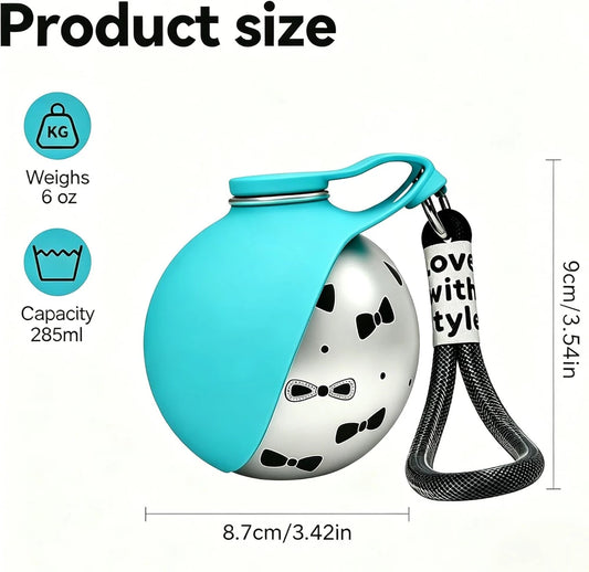 Portable Stainless Steel Dog Water Bottle